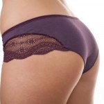Dámské sexy fialové boxerky Violetta