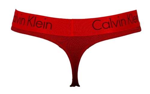 Dámska tanga Calvin Klein z nové kolekce Dual Tone