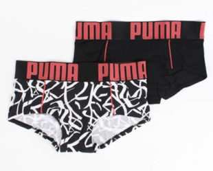 Černobílé dámské kalhotky Puma