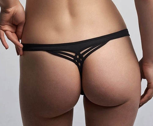 Luxusní tanga se strappy pásky