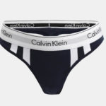 Bílo-modré tanga Calvin Klein