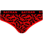 Vzorované bavlněné kalhotky Batman v klasickém střihu
